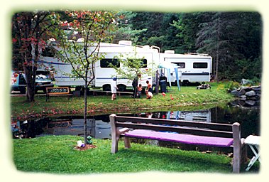 One of our campsites.